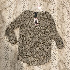 Leopard long sleeve top